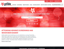 Tablet Screenshot of gofobo.com